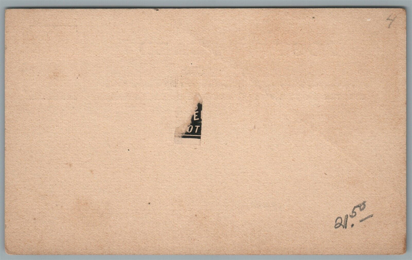 MAURITIUS ISLAND ANTIQUE POSTCARD