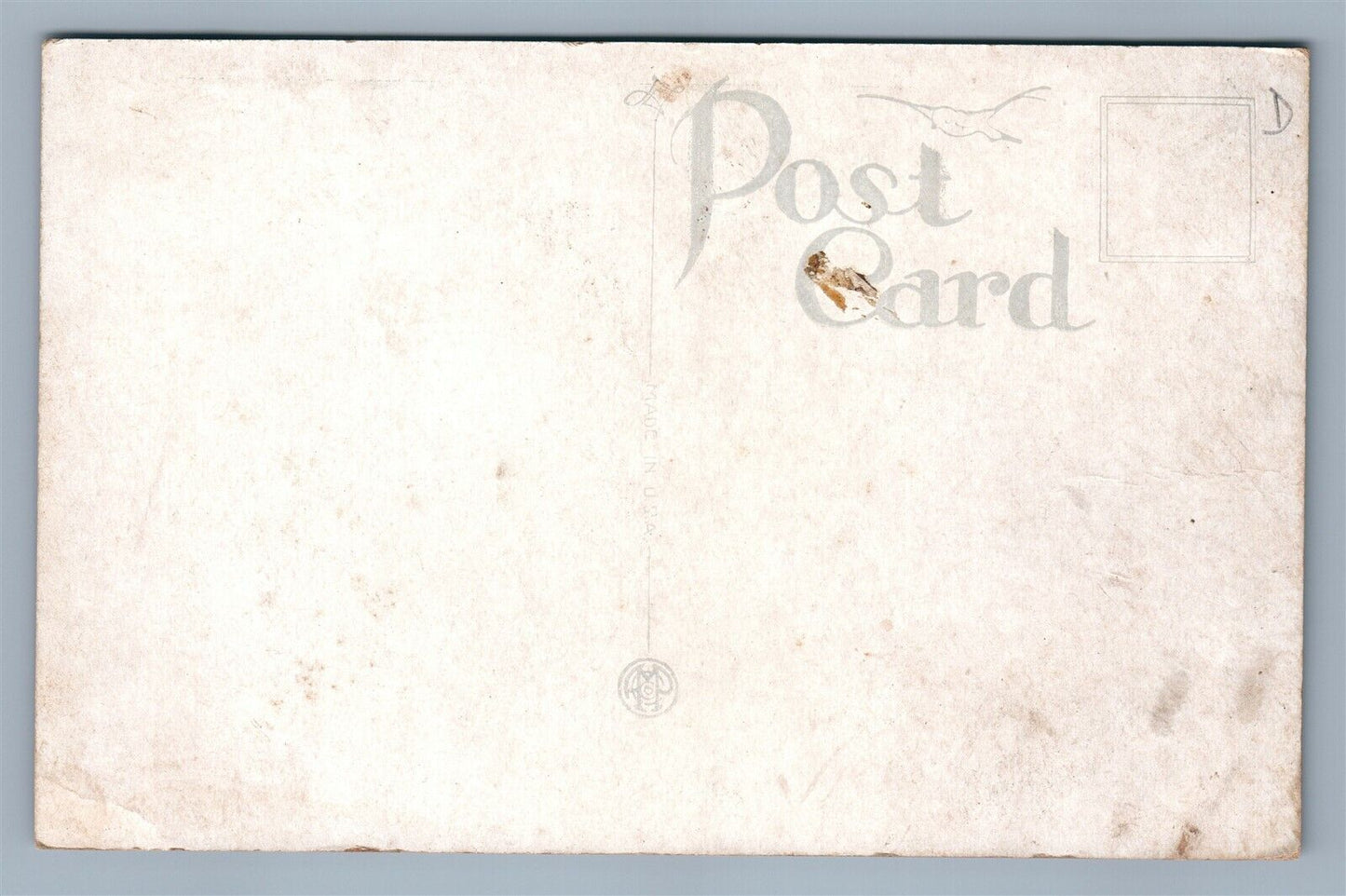 PERU IN AMERICAN STATIONERY COMPANY ADVERTISING ANTIQUE POSTCARD