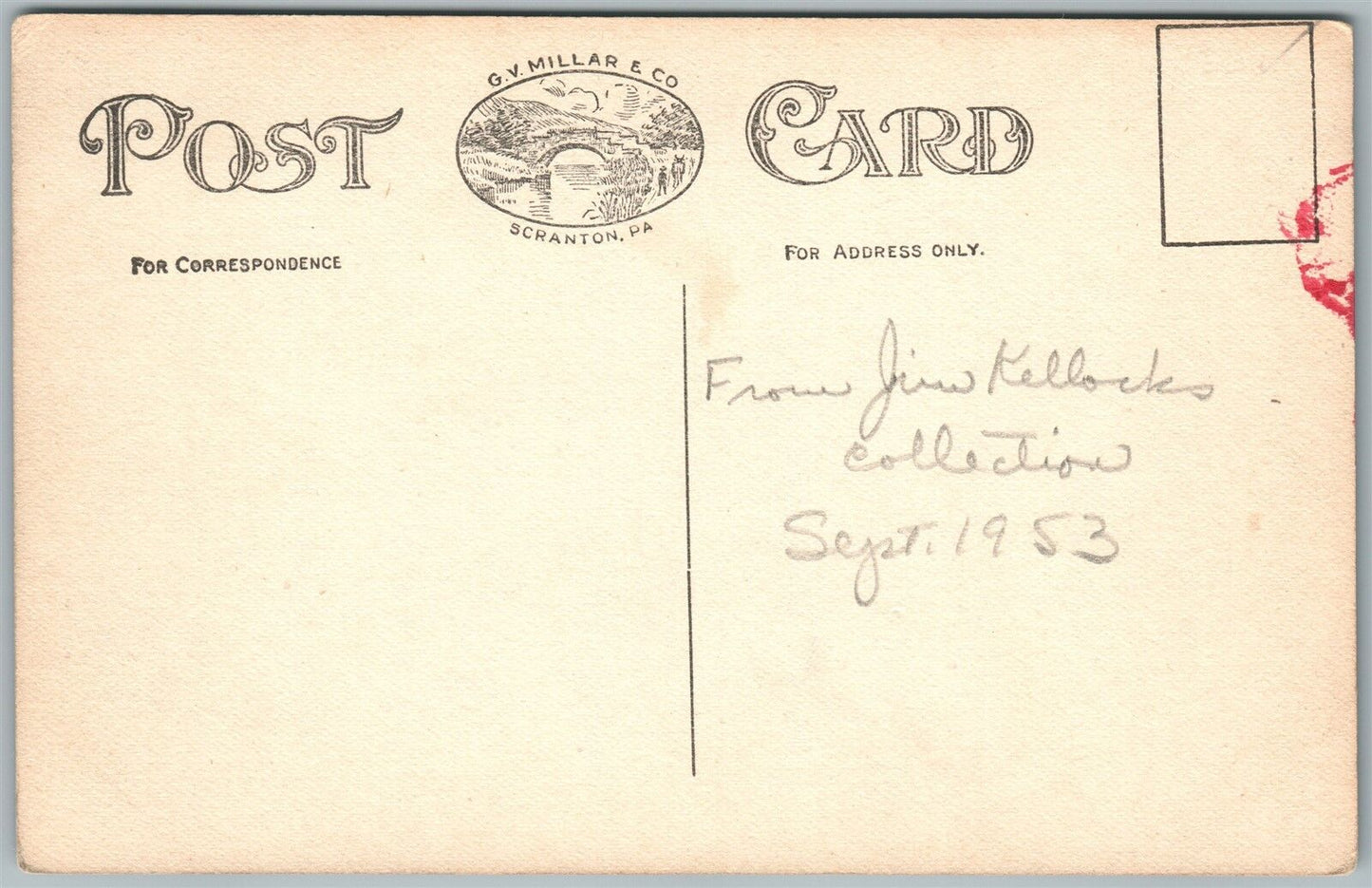 SOUTH BETHLEHEM PA EPISCOPAL NATIVITY CHURCH ANTIQUE POSTCARD