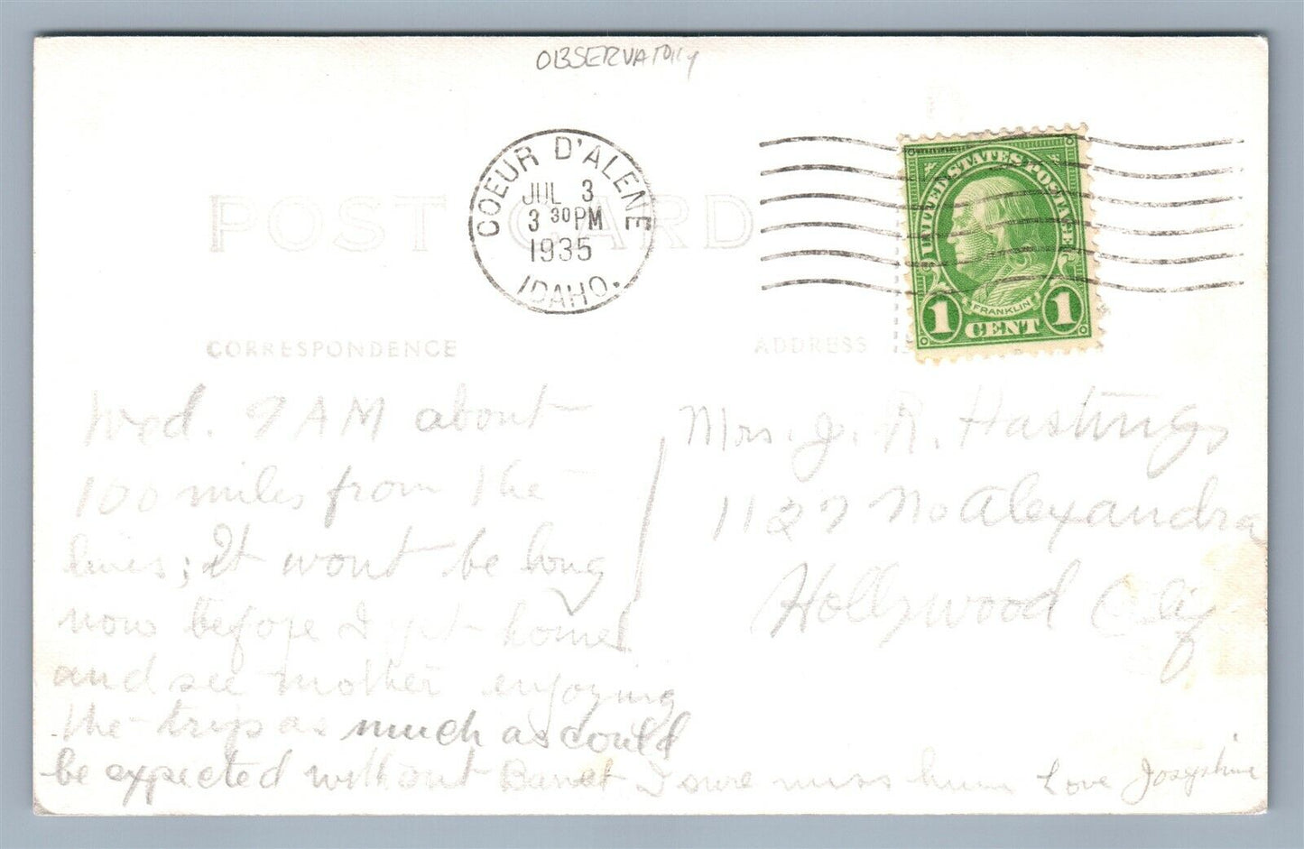 COLUMBIA RIVER HIWY OR VISTA HOUSE PARADE 1935 VINTAGE REAL PHOTO POSTCARD RPPC