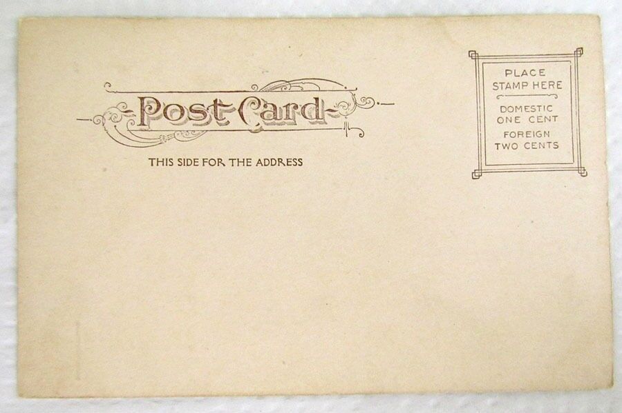 ANTIQUE UNDIVIDED POSTCARD COURTHOUSE READING PA