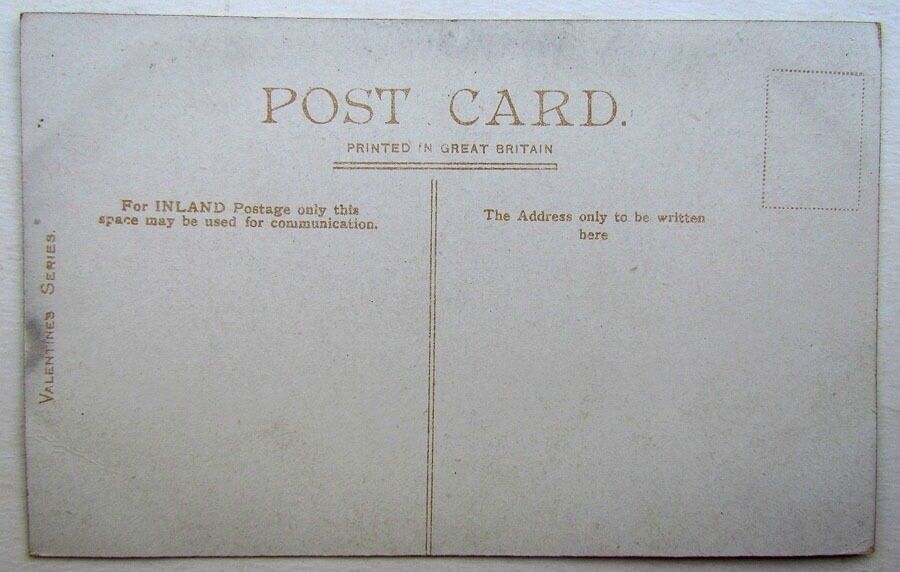 VINTAGE BRITISH POSTCARD CHURCHGATE BOLTON STREET SCENE tramway rails railroad