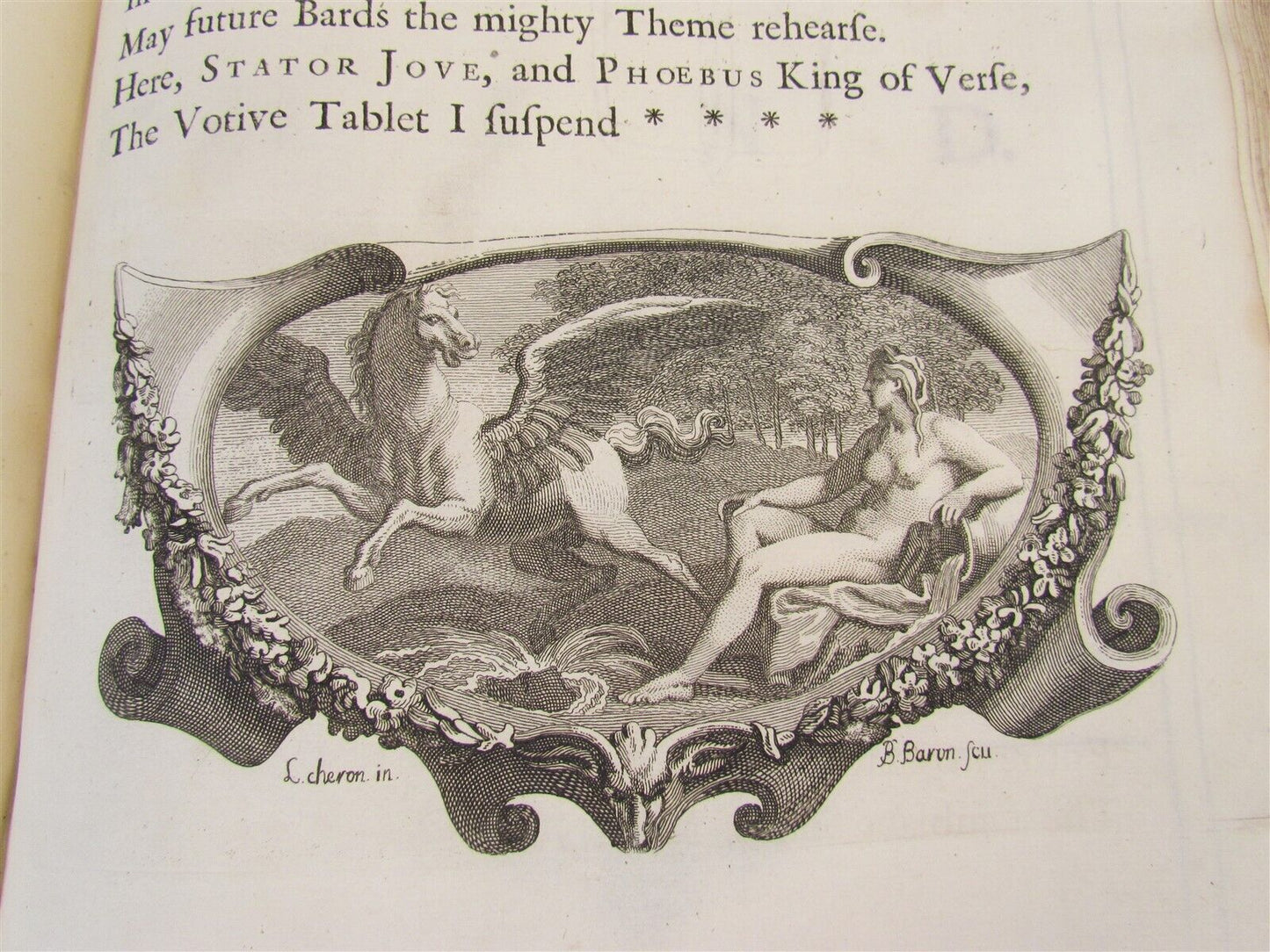 1718 POEMS on SEVERAL OCCASIONS antique FOLIIO by Matthew Prior in ENGLISH