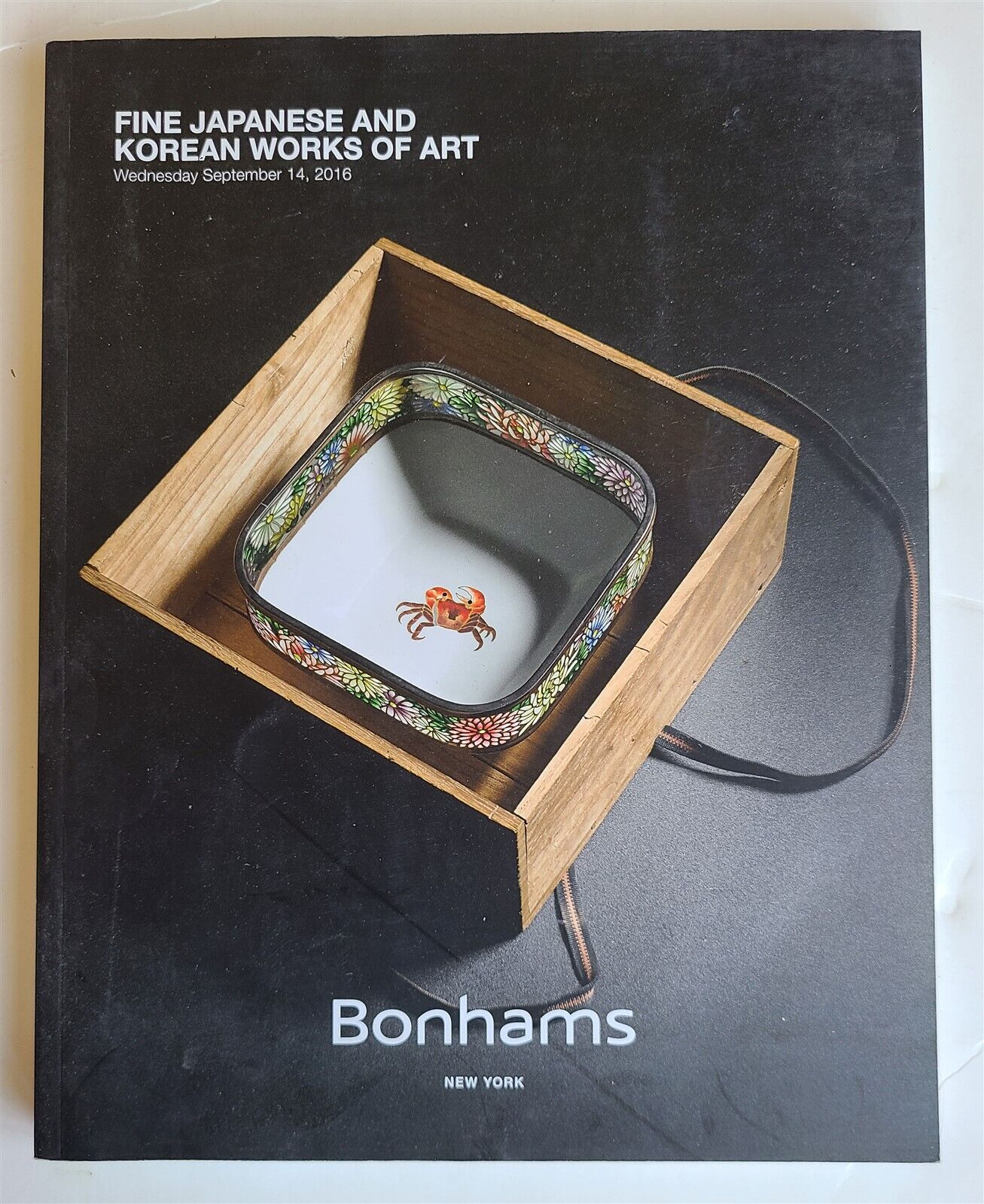 JAPANESE & KOREAN ART BONHAMS 2016 AUCTION CATALOG