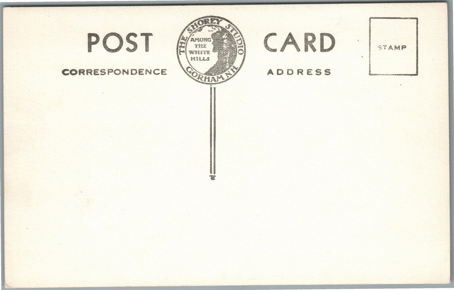 RANDOLPH NH MEMORIAL TO PATH-MAKERS VINTAGE REAL PHOTO POSTCARD RPPC