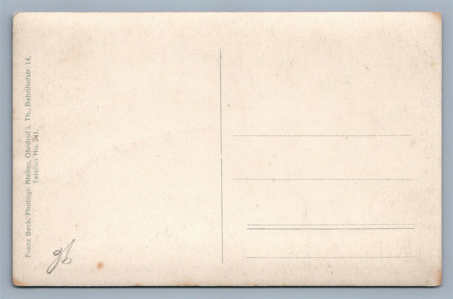 WWI GERMAN OFFICERS ANTIQUE REAL PHOTO POSTCARD RPPC UNIFORMS SWORDS HELMETS