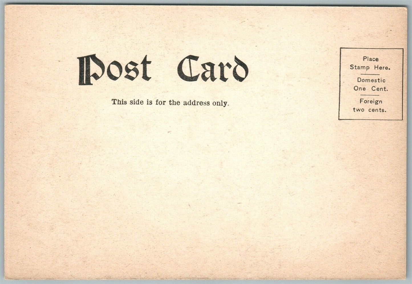 MULTIPLE BABIES w/ A STORK ANTIQUE UNDIVIDED POSTCARD