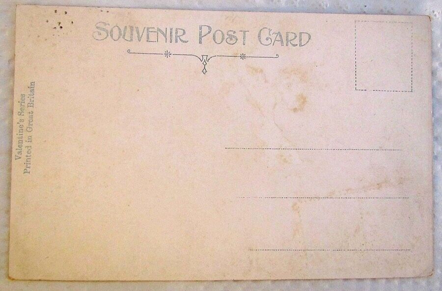 ANTIQUE POSTCARD UNION STREET & FACADE ABERDEEN SCOTLAND UK railway TROLLEY