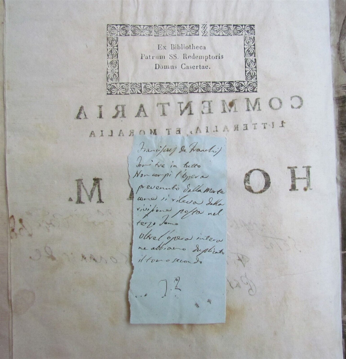 1643 Salvator mysticus BIBLE COMMENTARY on TANAKH HOSEA PROPHET antique 2 VOLS