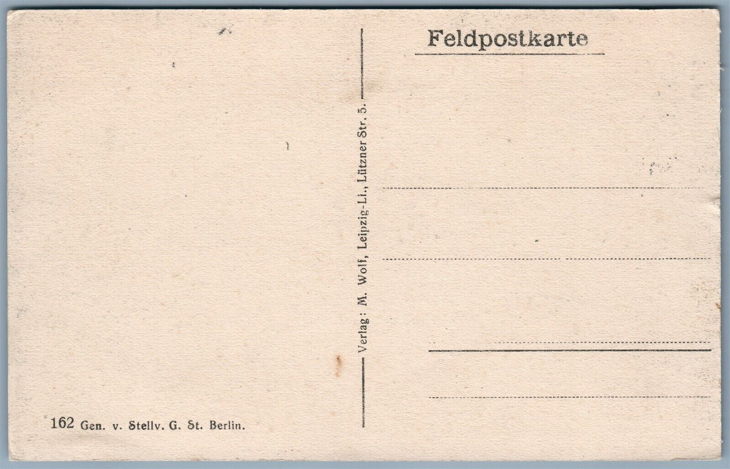 GERMAN WWI FELDPOSTKARTE ANTIQUE POSTCARD DESTROYED RAILROAD CAR railway train