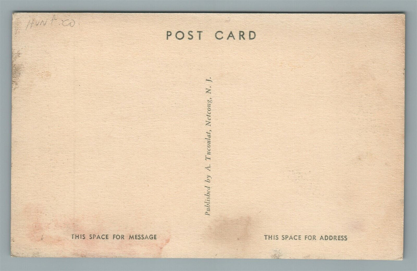 FLEMINGTON N.J. FLEMING CASTLE ANTIQUE POSTCARD