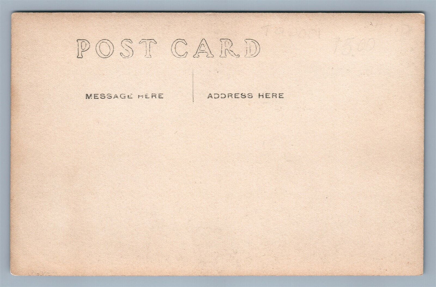 JANESVILLE WI POST OFFICE ANTIQUE REAL PHOTO POSTCARD RPPC