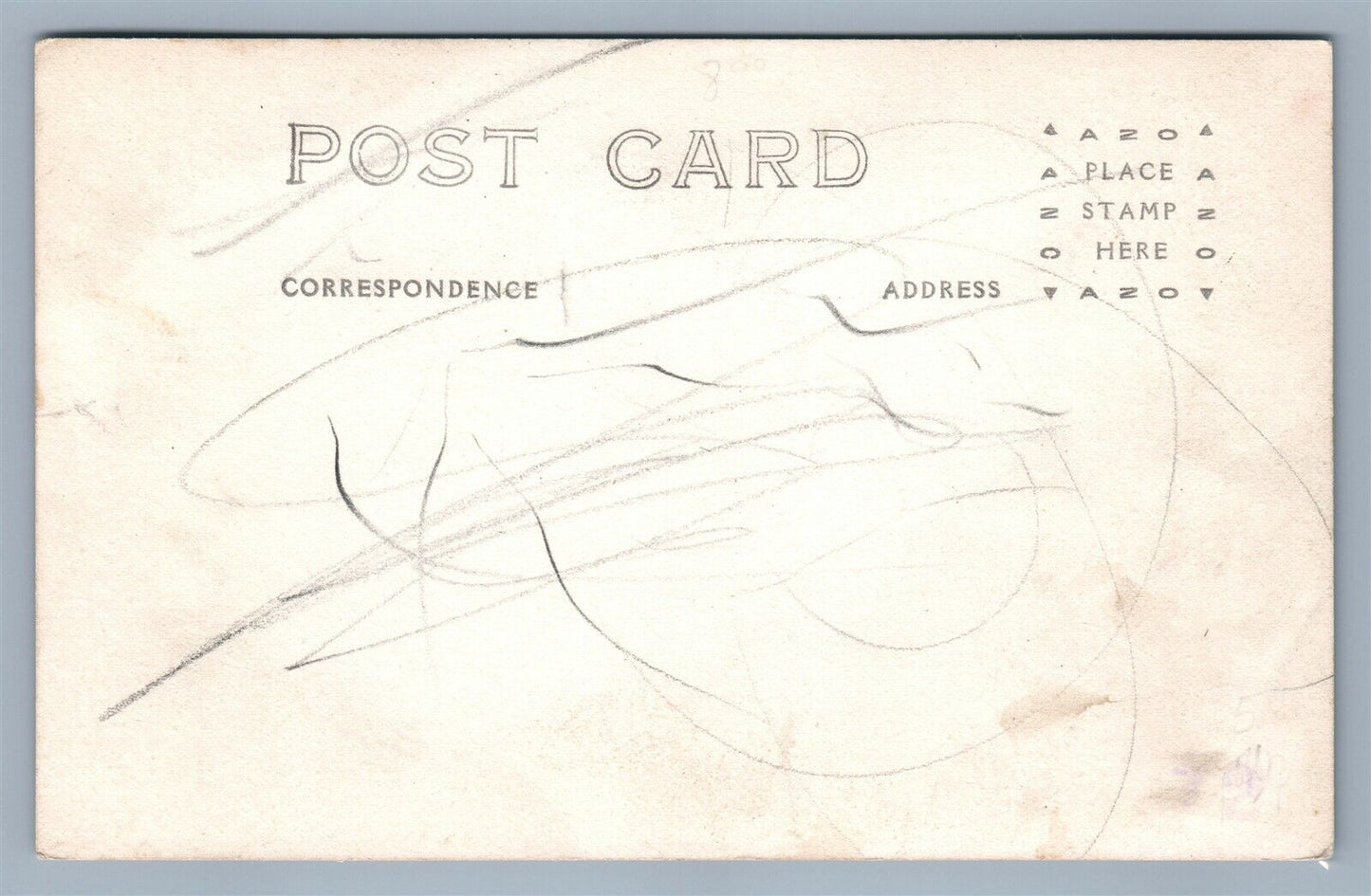 LOCOMOTIVE w/ CREW RAILROAD TRAIN ANTIQUE REAL PHOTO POSTCARD RPPC railway