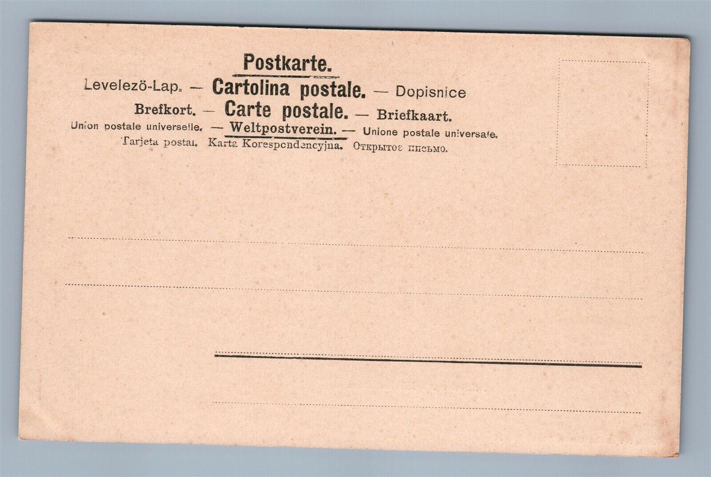 BERLIN GERMANY SCHLEUSE & MUHLENDAMM ANTIQUE POSTCARD