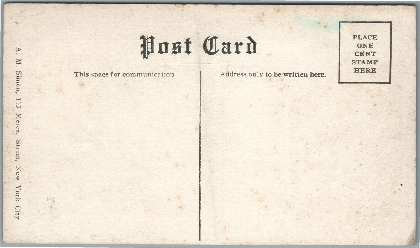 ANNANDALE NJ WEST STREET ANTIQUE POSTCARD