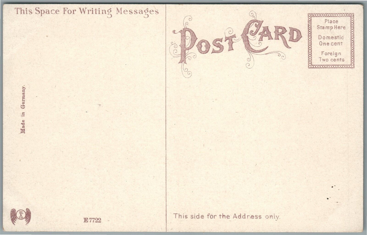 GLOVERSVILLE NY FIRST AVENUE ANTIQUE POSTCARD