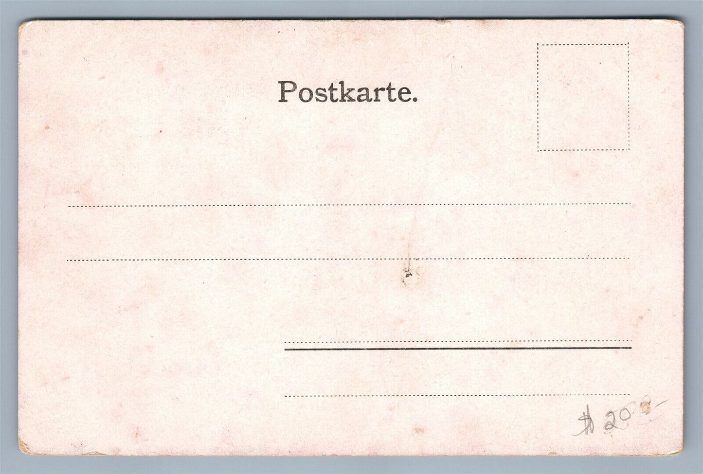 CAVALRY SONG MUSIC GERMAN ARTIST SIGNED ANTIQUE POSTCARD