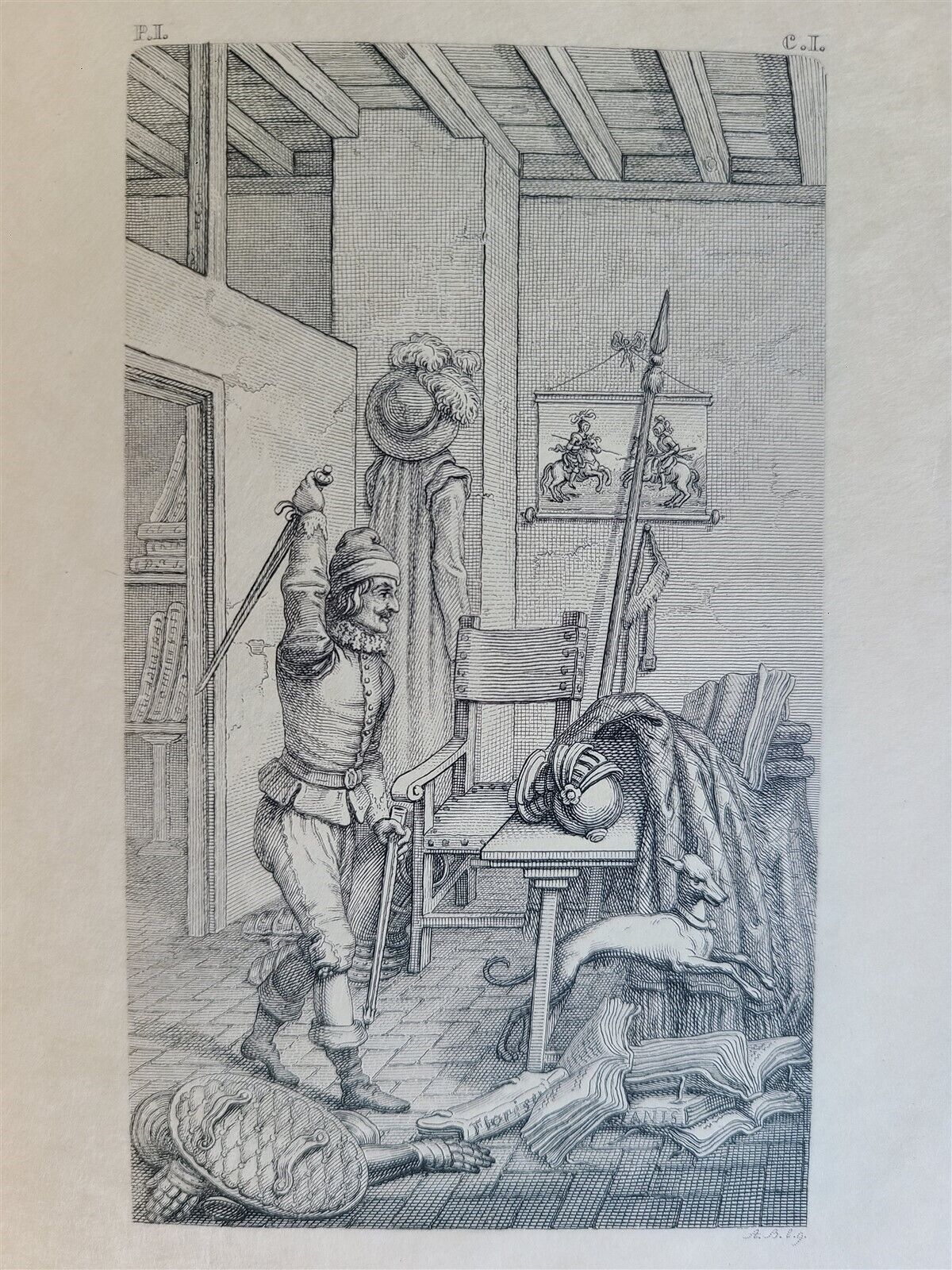 1895 AN ICONOGRAPHY of DON QUIXOTE by H.S. Ashbee antique ILLUSTRATED in ENGLISH