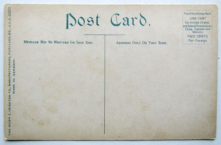 ANTIQUE POSTCARD FISHKILL VILLAGE NEW YORK FIRST REFORMED DUTCH CHURCH N.Y.