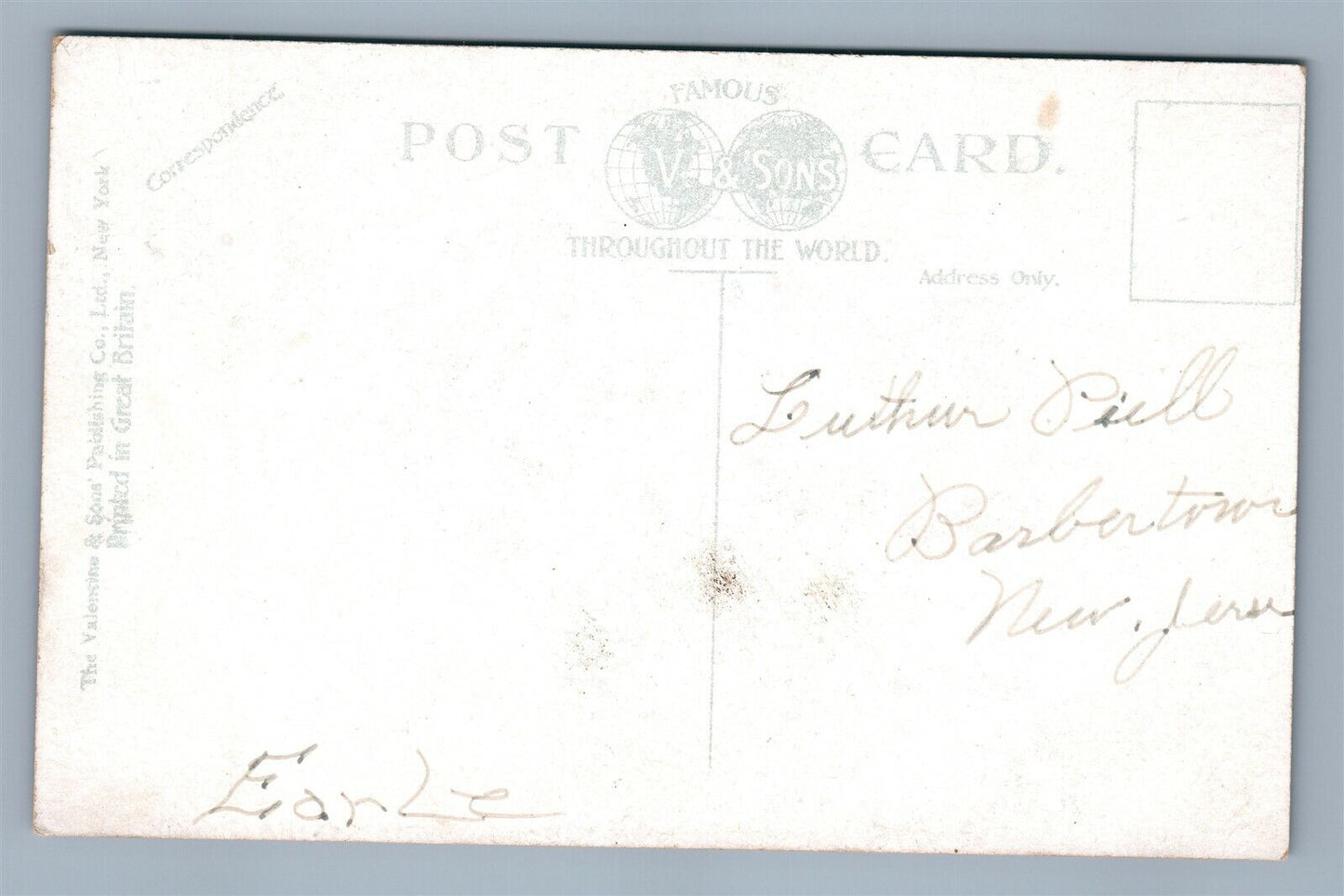 FLEMINGTON NJ MAIN STREET ANTIQUE POSTCARD
