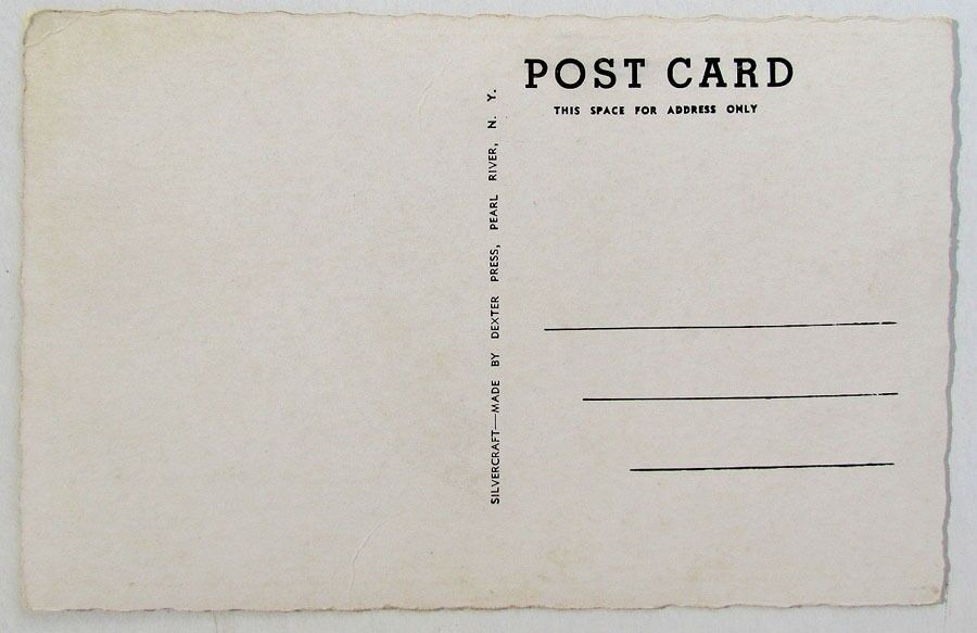 ANTIQUE POSTCARD - QUAKER MEETING HOUSE QUAKERTOWN BUCKS COUNTY PA