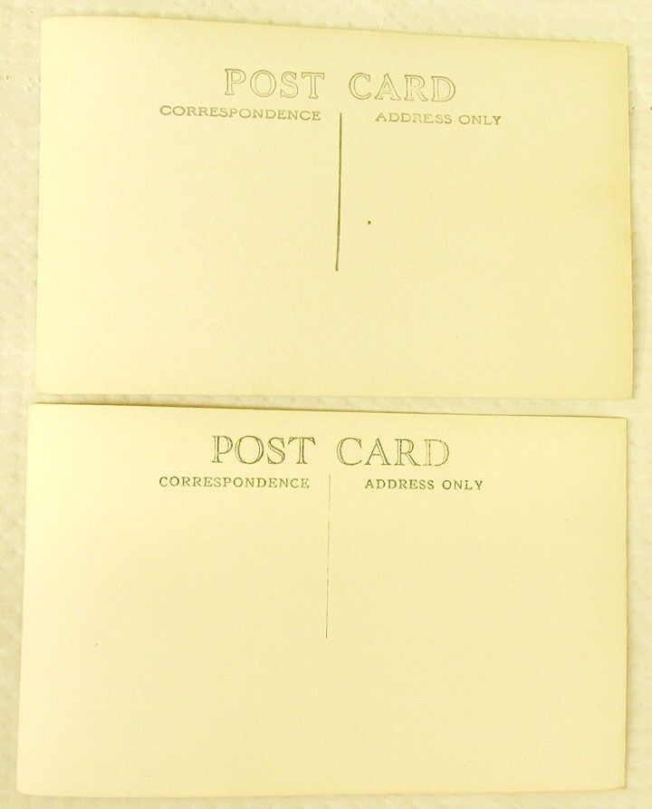 LOT OF 2 RPPC PENNSYLVANIA VEWS VINTAGE REAL PHOTO POSTCARDS SCHELLSBURG BEDFORD