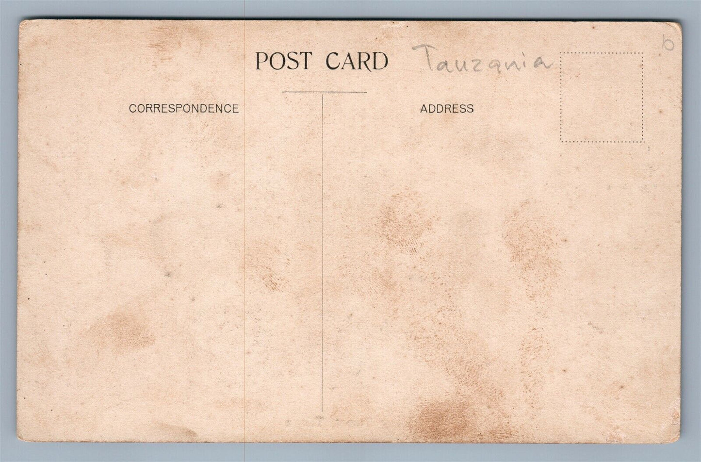 TANZANIA TANGA KING STREET ANTIQUE POSTCARD