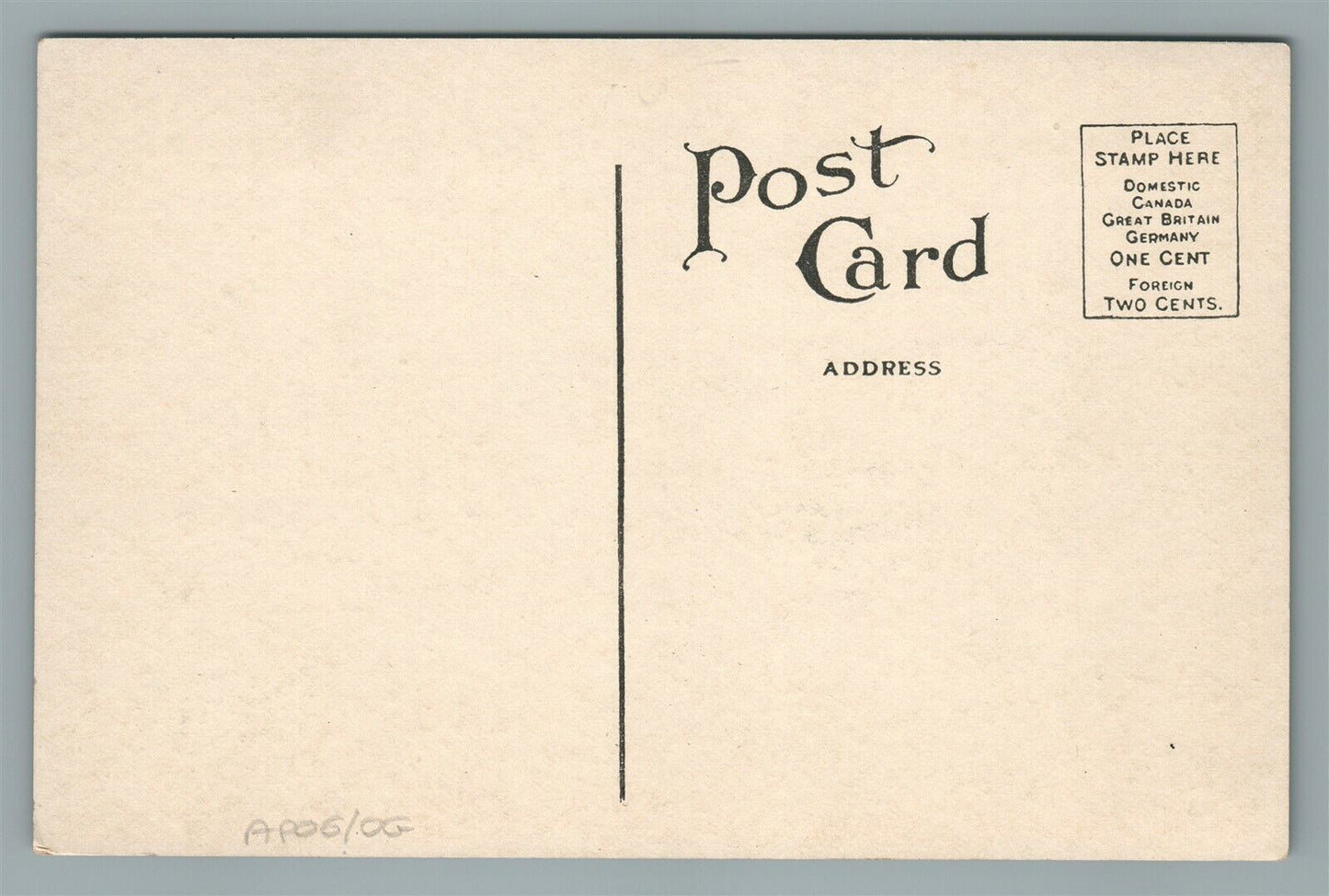 SALEM NJ COUNTRY CLUB ANTIQUE POSTCARD
