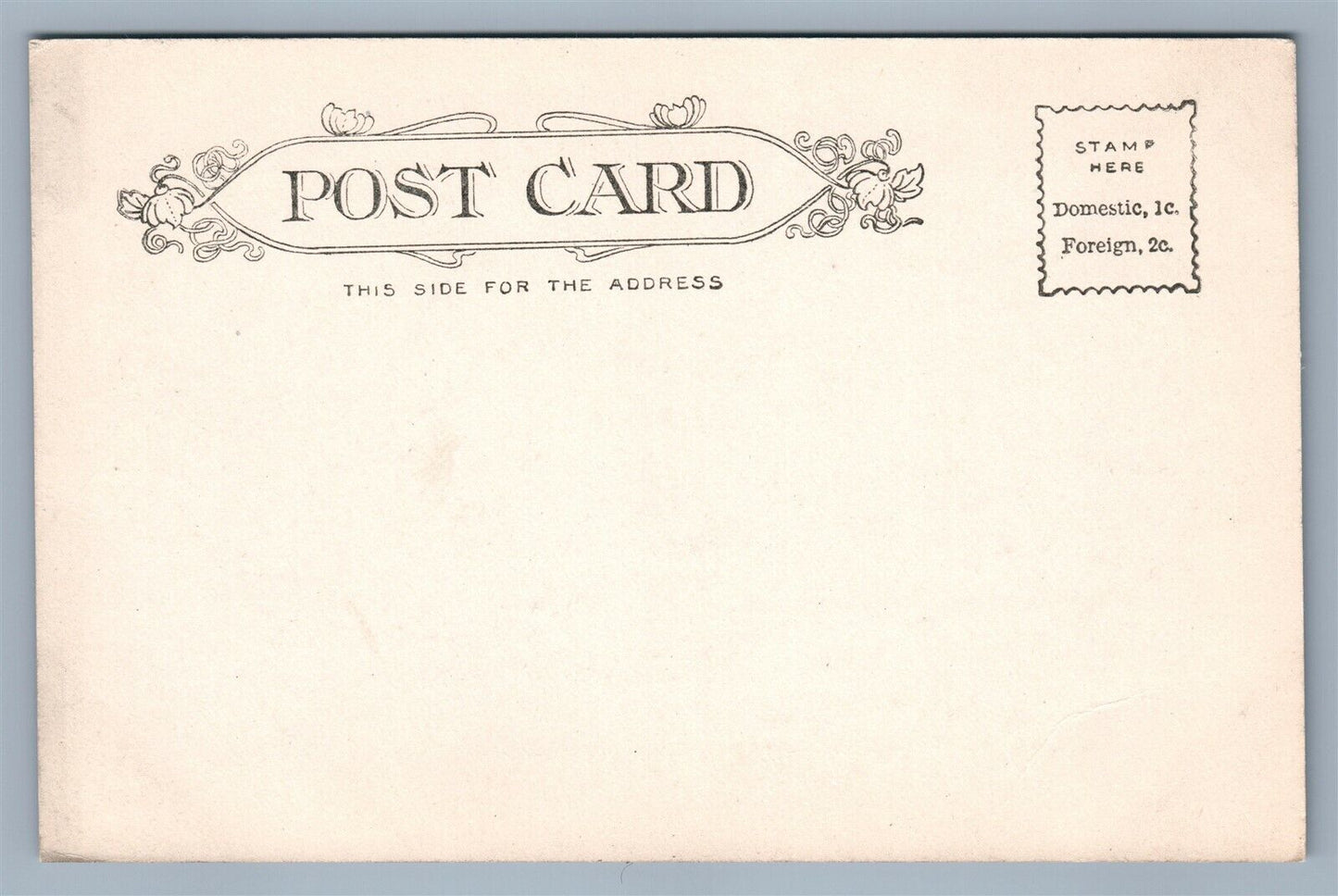 PARKERFORD PA EUREKA HALL & HIGH SCHOOL ANTIQUE POSTCARD