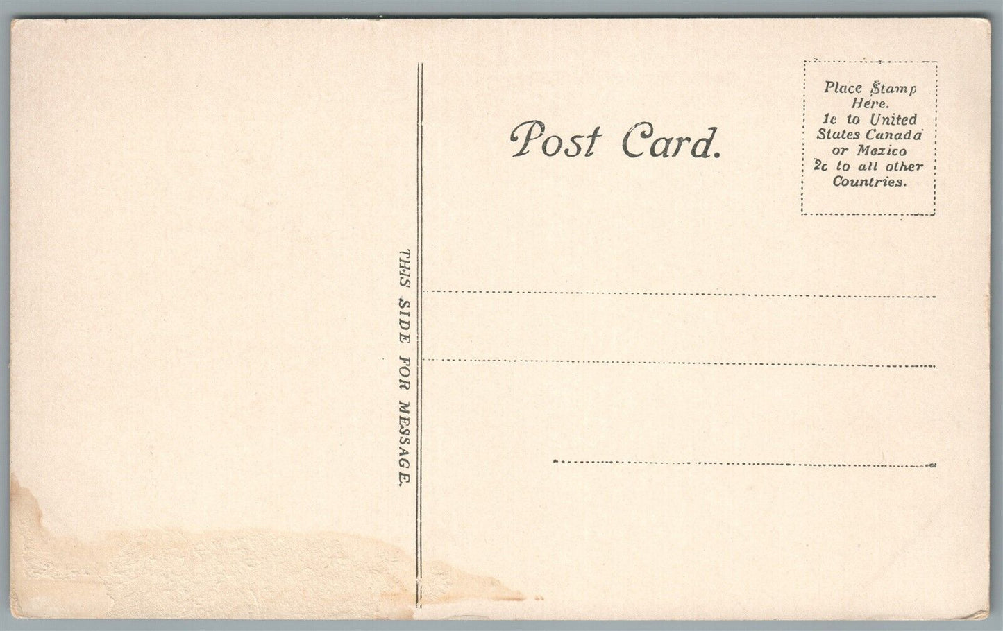 EAST PROVIDENCE RI WACHMOKET SQUARE & TAUNTON AVE. ANTIQUE POSTCARD