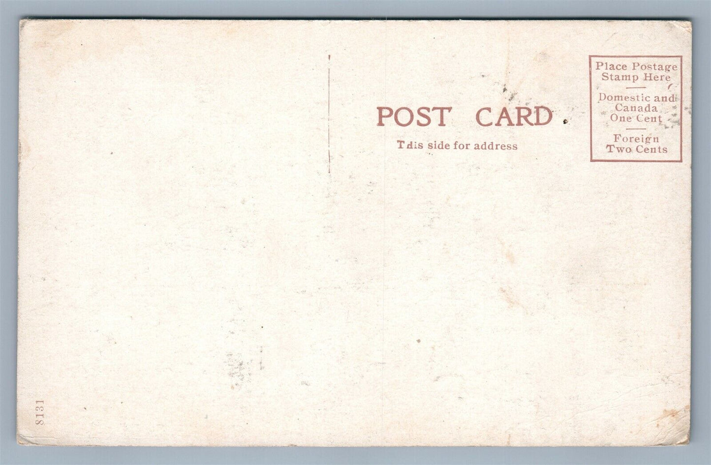 HARRISONBURG VA KAVANAUGH HOTEL ANTIQUE POSTCARD