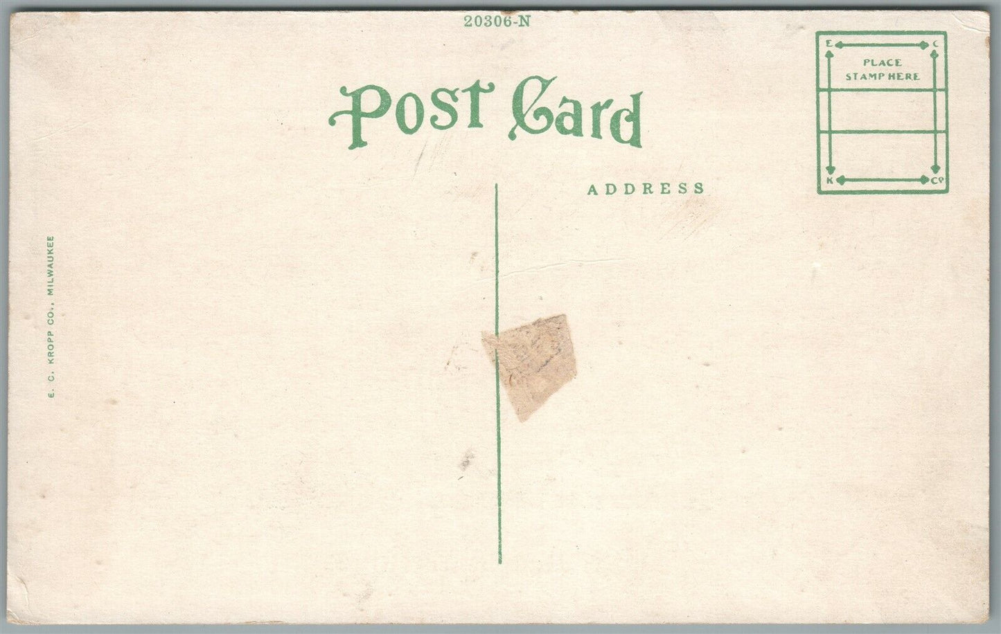 WWI ERA US ARMY MUSIC BAND CHRISTMAS GREETINGS ANTIQUE POSTCARD