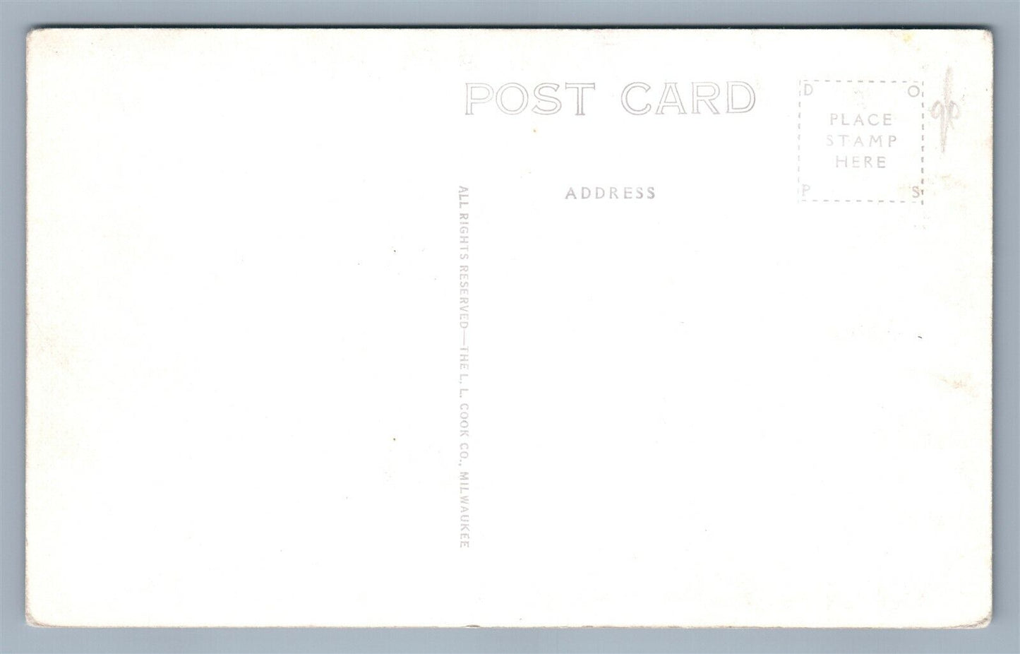 NASHUA IA LITTLE BROWN CHURCH IN THE VALE VINTAGE REAL PHOTO POSTCARD RPPC