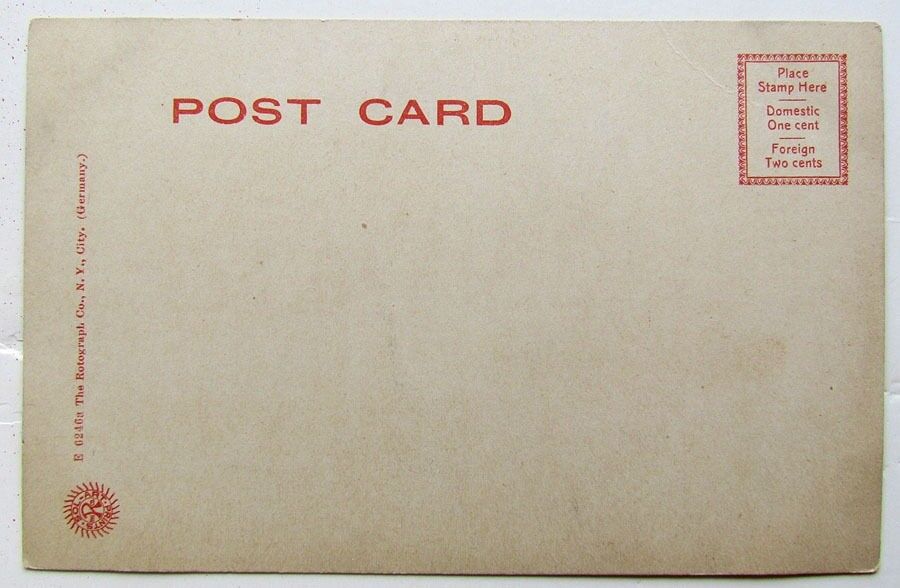 VINTAGE UNDIVIDED POSTCARD - THE PUBLIC SQUARE WATERTOWN NEW YORK