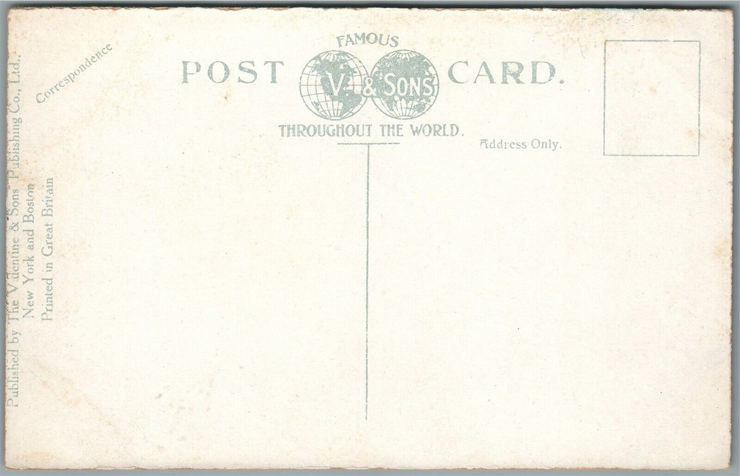 SO ROYALTON VT MAIN ST MARKER COMMEMORATING BURNING by INDIANS ANTIQUE POSTCARD