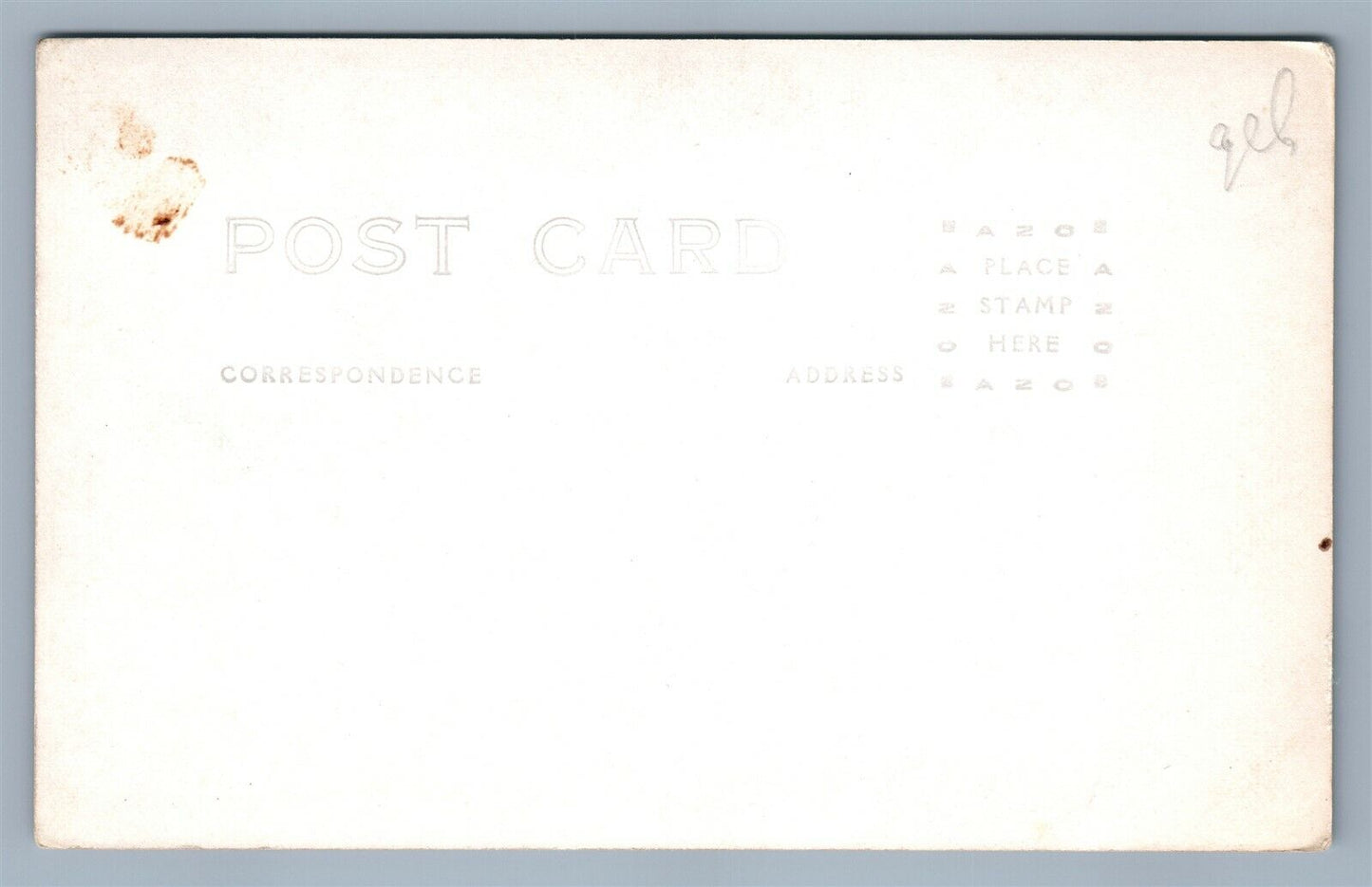 JOHNSTOWN PA 1936 FLOOD US ARMY KITCHEN REAL PHOTO POSTCARD RPPC