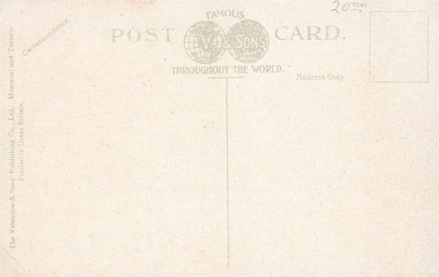 VANCOUVER B.C. CANADA WATER STREET WHOLESALE SECTION ANTIQUE POSTCARD