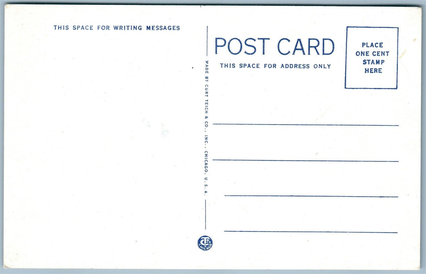 CEDAR FALLS IA TOURIST PARK ANTIQUE POSTCARD