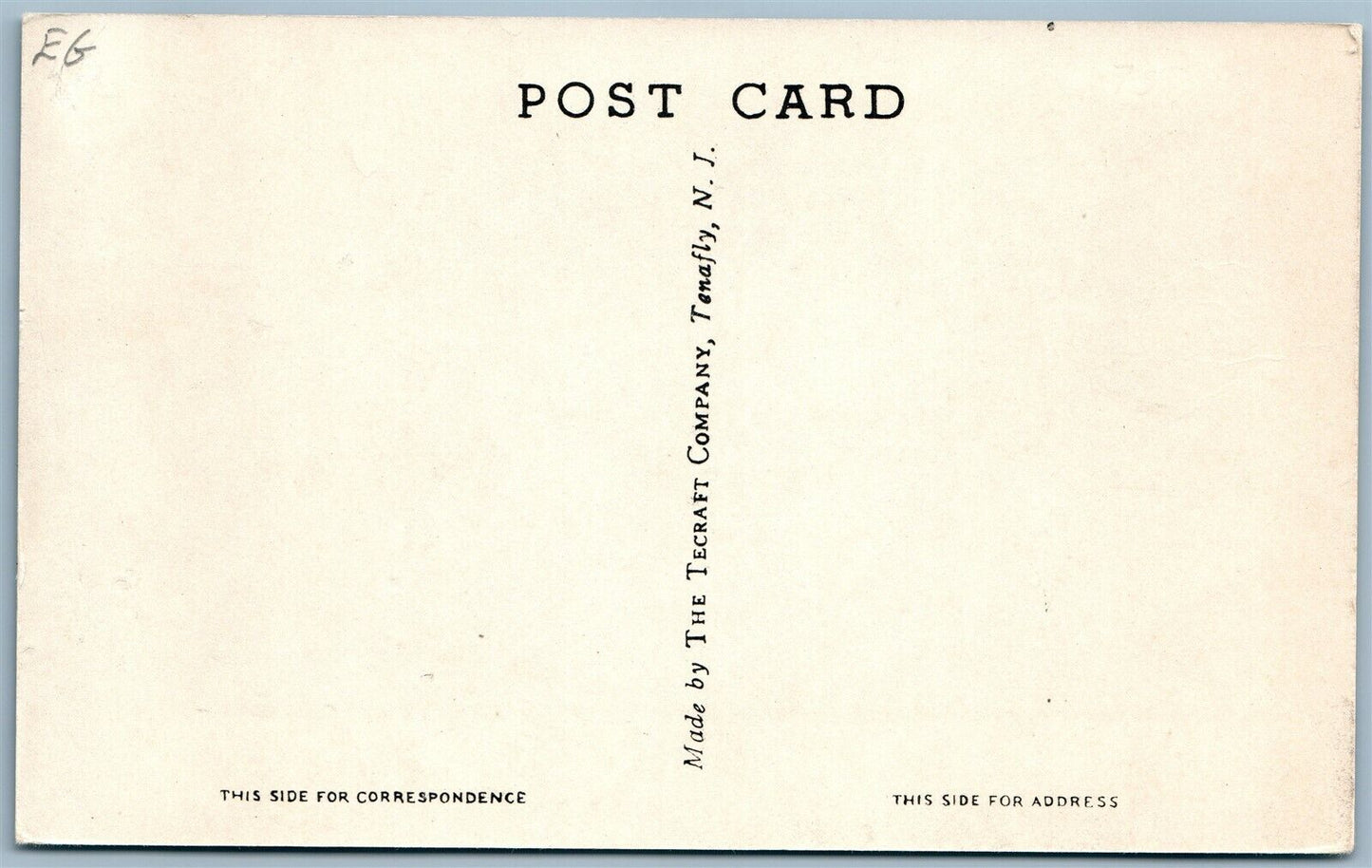 WASHINGTON NJ ST. JOSEPH'S R.C. CHURCH ANTIQUE POSTCARD