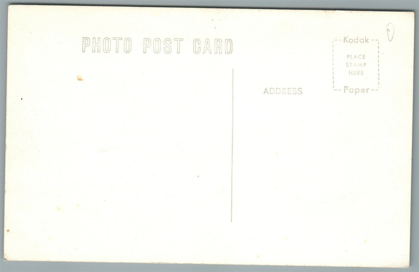 ISLAND FALLS ME BAPTIST CHURCH VINTAGE REAL PHOTO POSTCARD RPPC