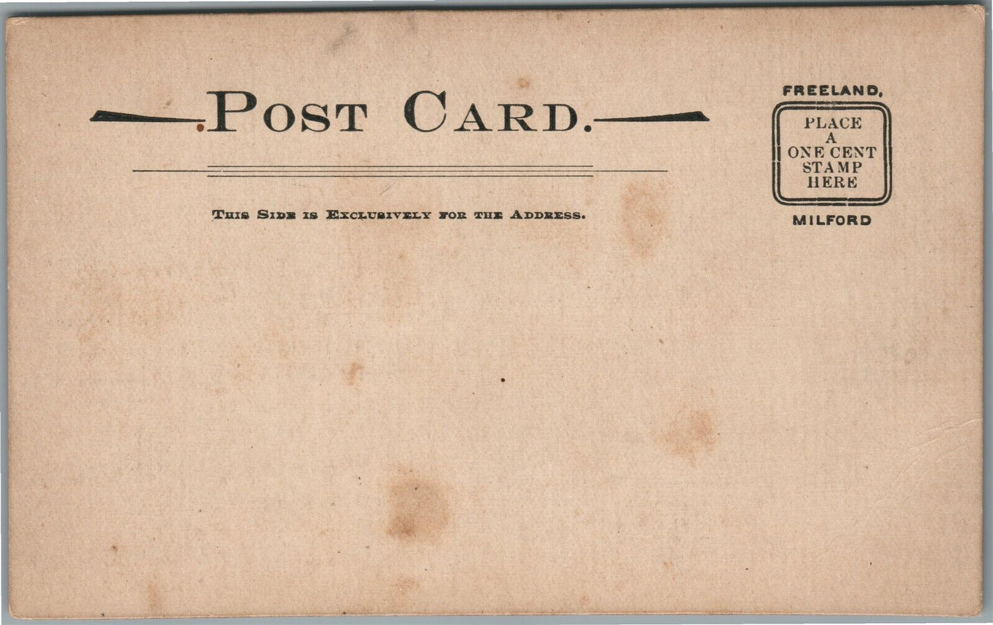 MT. PLEASANT NJ CEMETERY ANTIQUE REAL PHOTO POSTCARD RPPC