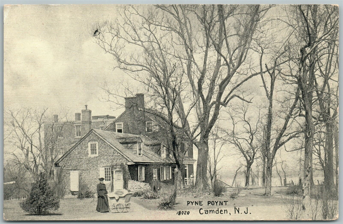 CAMDEN NJ PYNE POINT ANTIQUE POSTCARD
