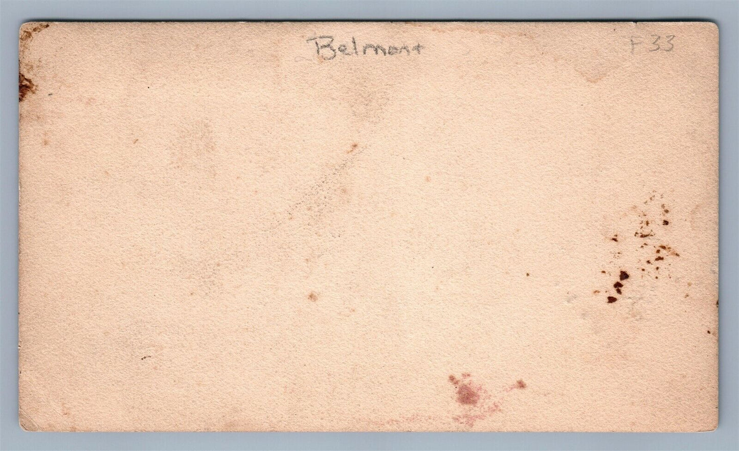 BELMONT OH RAILROAD STATION TRAIN WRECK ANTIQUE REAL PHOTO POSTCARD RPPC railway