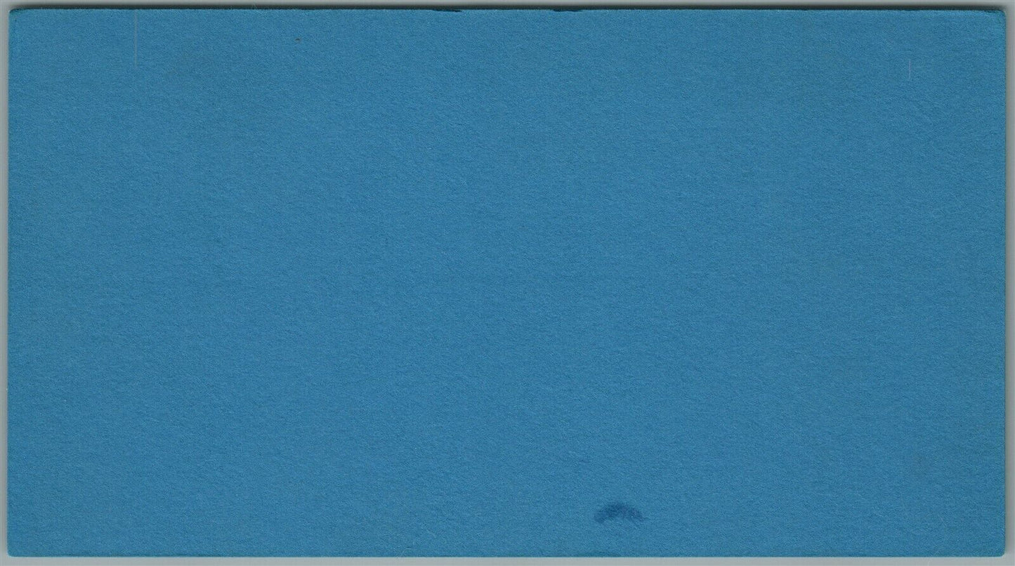 CLINTON NJ JOHNSON HEATING & PLUMBING AMOCO GASOLINE VINTAGE ADVERTISING CARD