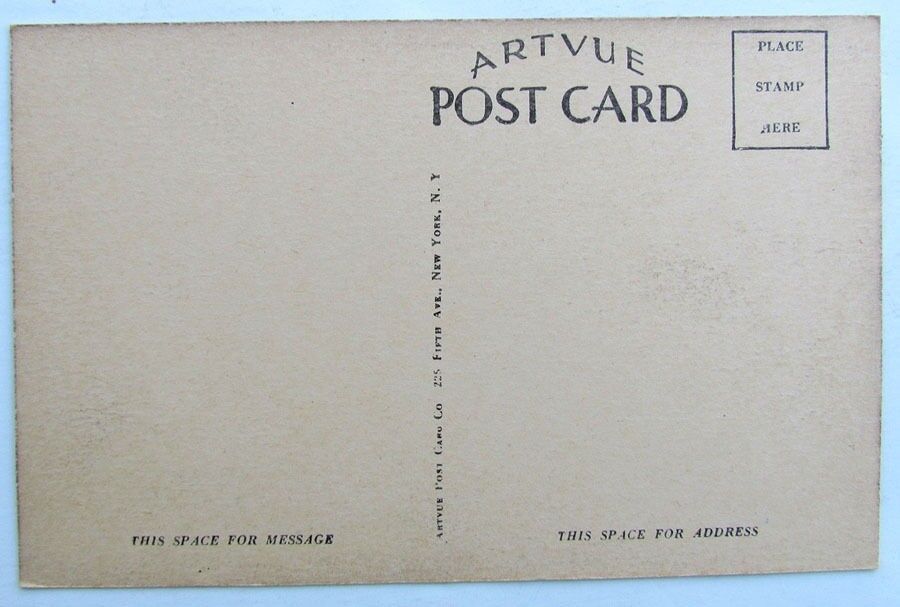 RED HOOK NY WARD MANOR SPEAKING ACQUAINTANCE WITH THE COWS VINTAGE POSTCARD