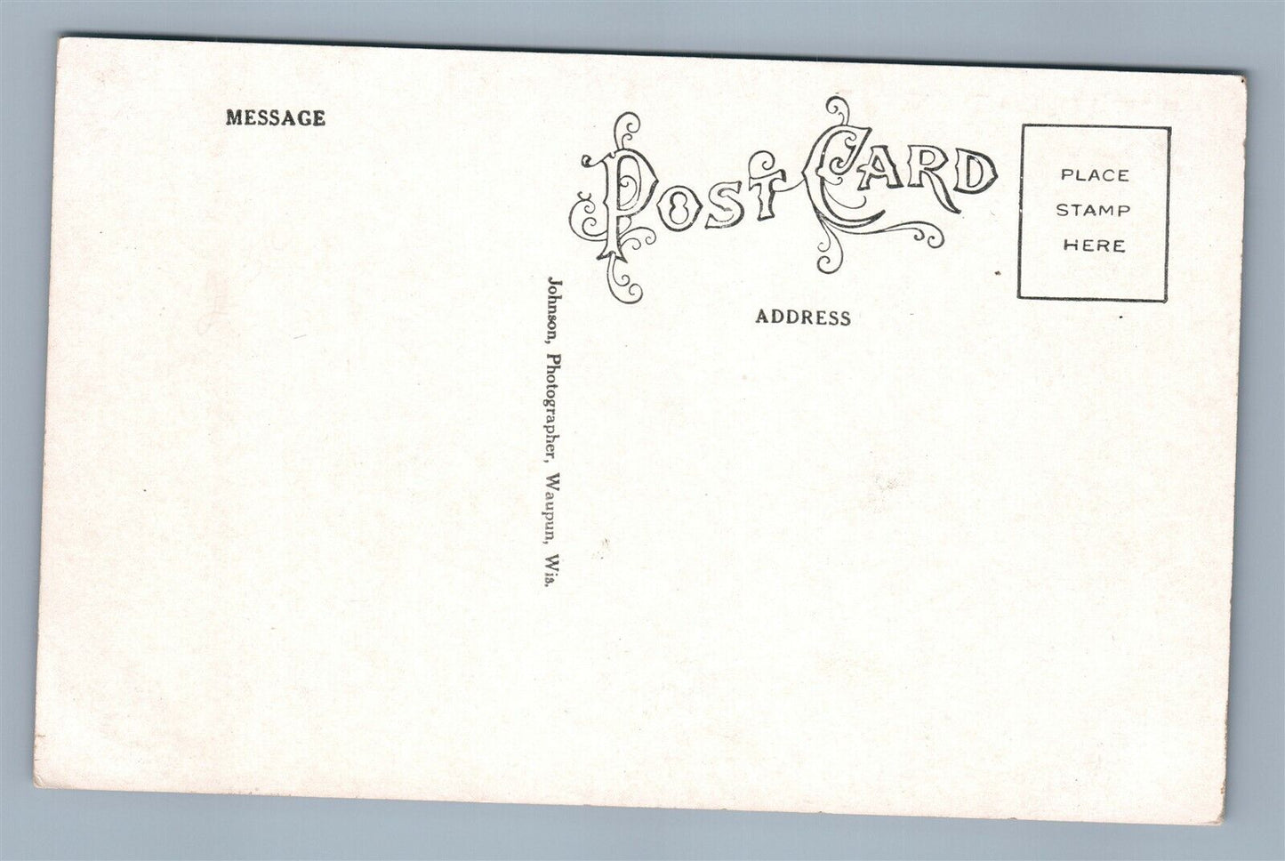 ROXBURY BOSTON MA FISHING ANTIQUE POSTCARD