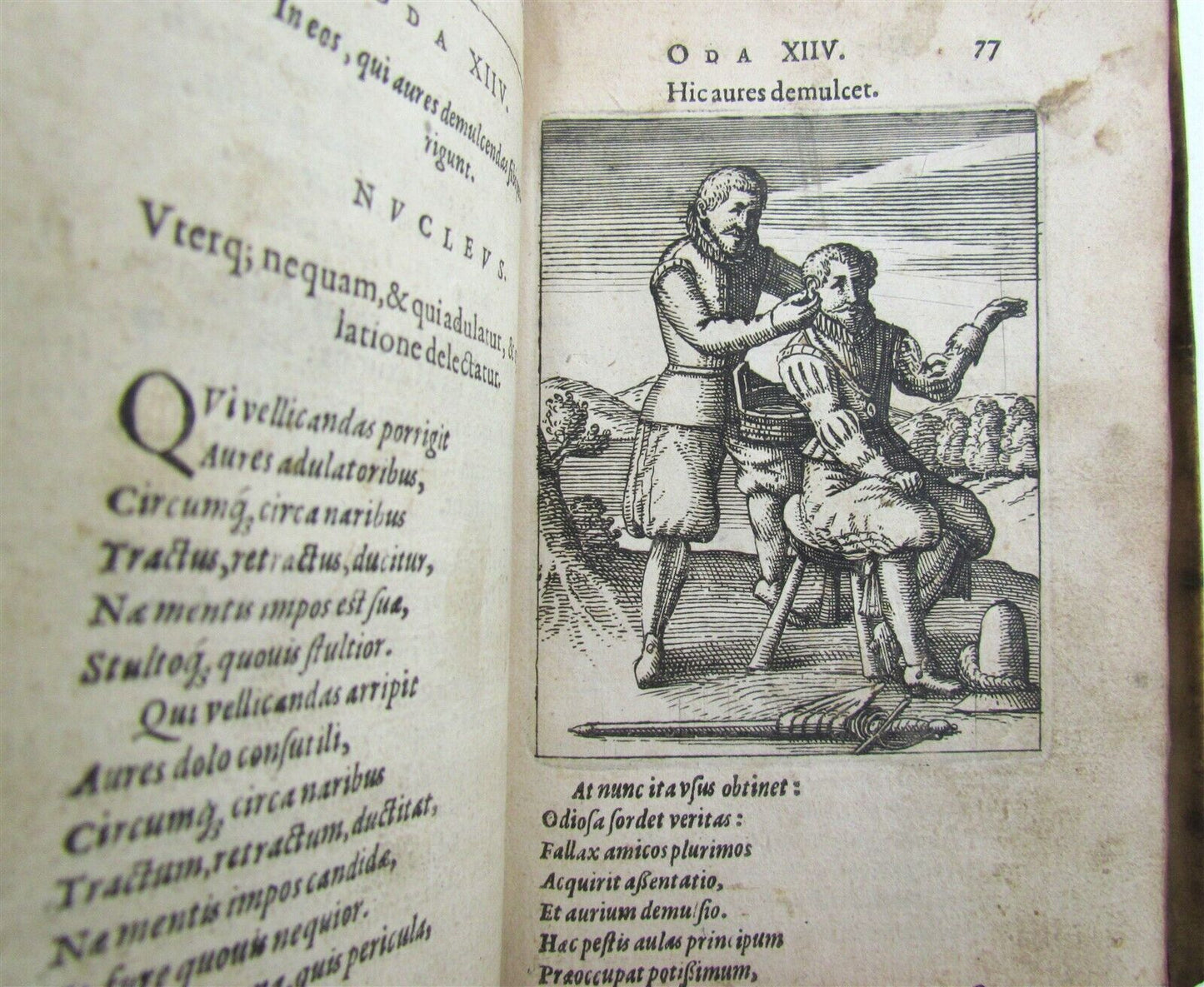1620 NEBULO NEBULONUM by Johann FLITTNER ANTIQUE ILLUSTRATED vellum bound RARE