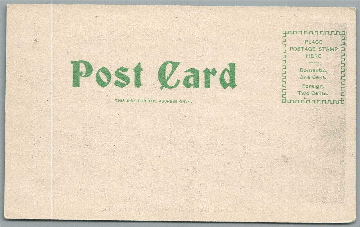 POTTSVILLE PA FIREMEN'S PARADE OLD HOME WEEK ANTIQUE POSTCARD