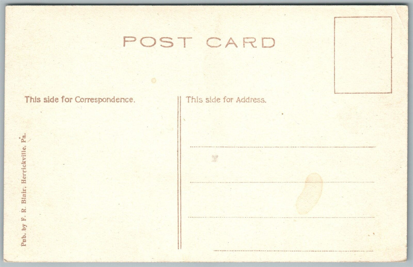 STANDINGSTONE PA NEW RIVER BRIDGE ANTIQUE POSTCARD