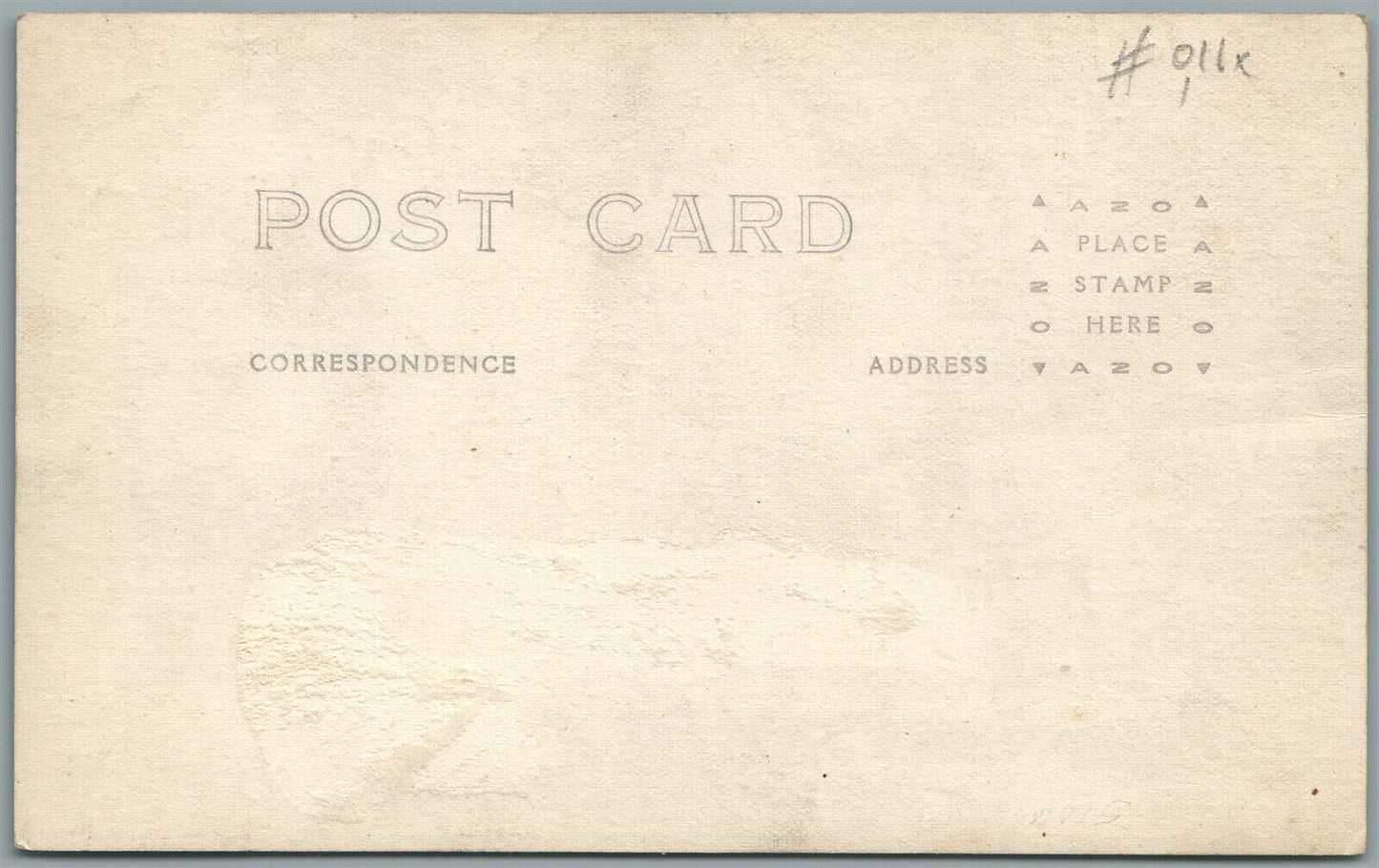 ALBION MI SOUTH SUPERIOR STREET ANTIQUE REAL PHOTO POSTCARD RPPC